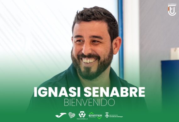 COMUNICADO OFICIAL | IGNASI SENABRE, NUEVO ENTRENADOR DE LA UE CORNELLÀ