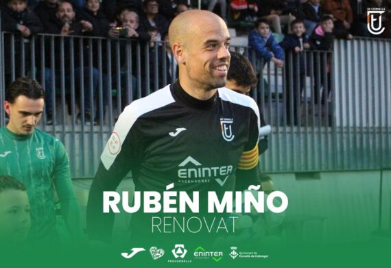RUBÉN MIÑO CONTINUARÀ A LA UE CORNELLÀ