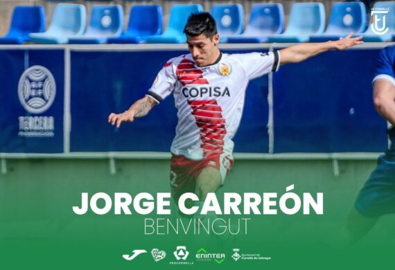 JORGE CARREÓN SIGNA PER LA UE CORNELLÀ