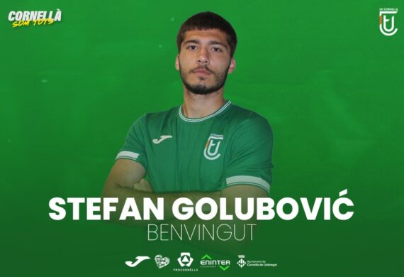 STEFAN GOLUBOVIĆ, NOU DAVANTER PER A LA UE CORNELLÀ