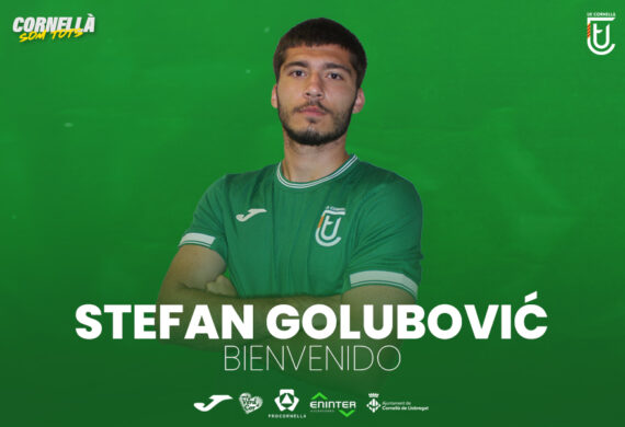 STEFAN GOLUBOVIĆ, NUEVO DELANTERO PARA LA UE CORNELLÀ