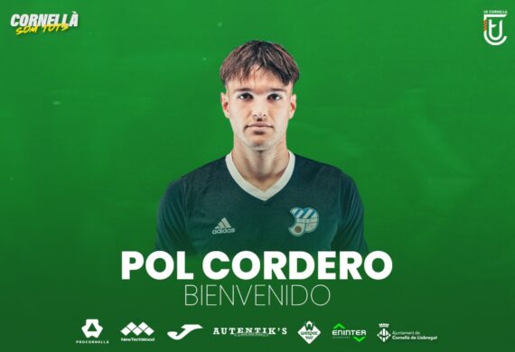 POL CORDERO SE INCORPORA A LA UE CORNELLÀ