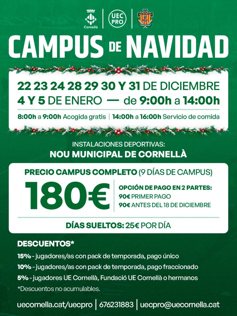 UEC PRO Campus Navidad 2026/27 · 1